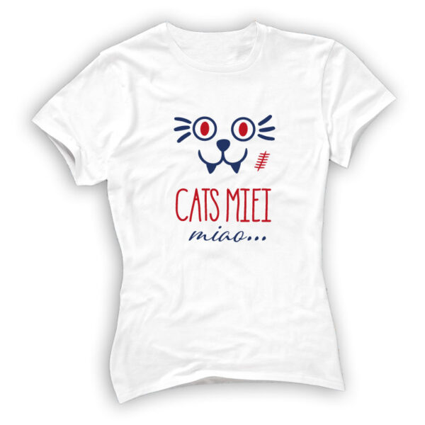 T-Shirt ironiche Cats Miei